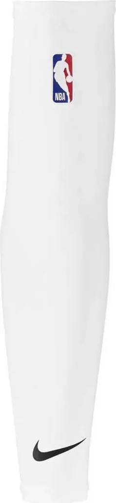 Manchette Nike Shooter Sleeve 2.0 NBA 9012/5 Blanc Noir en Taille S/M