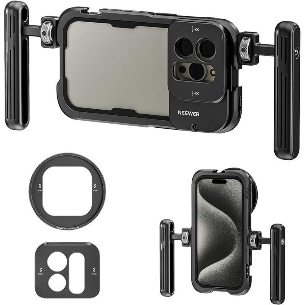 Neewer PA023k sada, ultra stabilizační klec + 2x rukojeť Obrázek produktu 