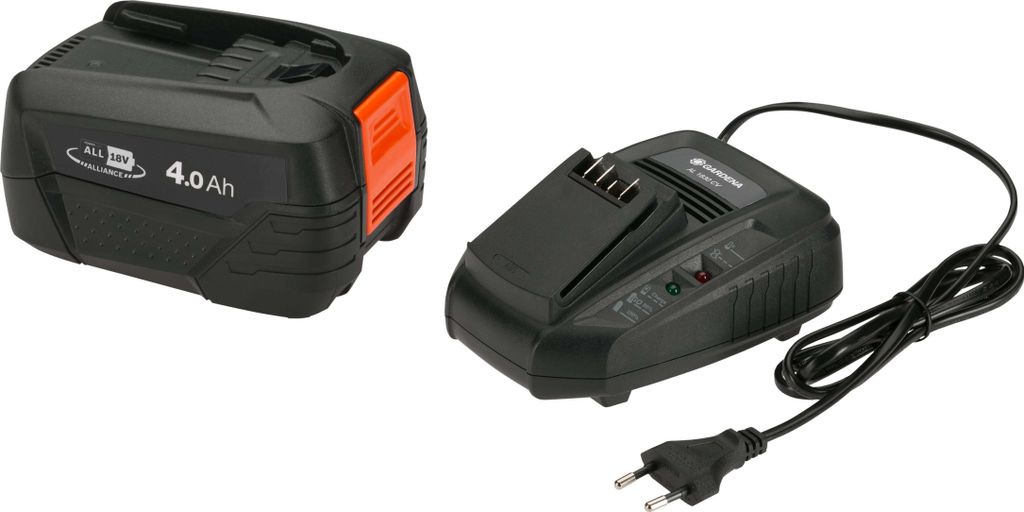 Gardena Starter-Kit P4A PBA 18V/72 4,0 Ah + AL 1830 CV Produktbild 