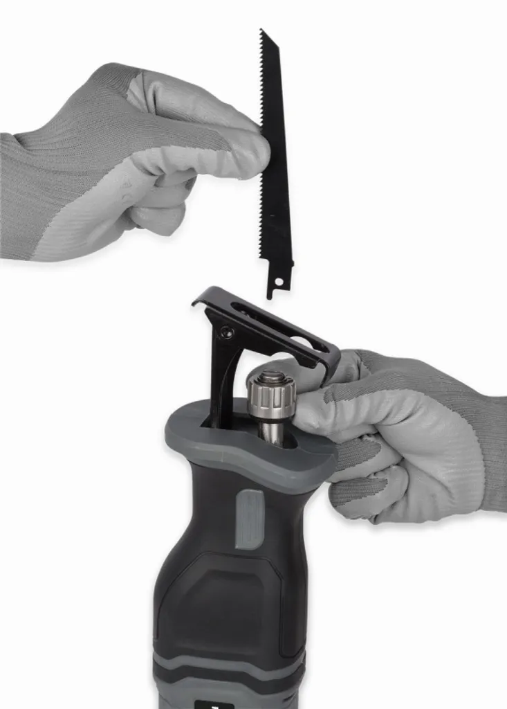 Scie sabre réversible 18V Powerplus pour coupes multidirectionnelles - 3