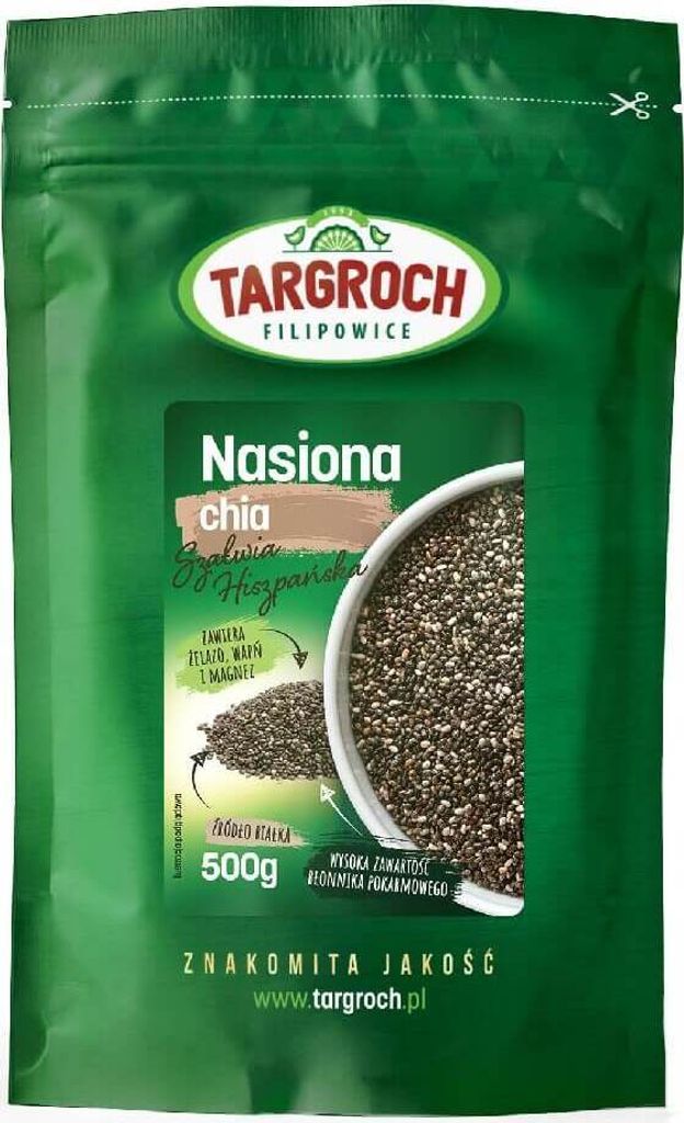 Chia-Samen 500g Targroch Produktbild 
