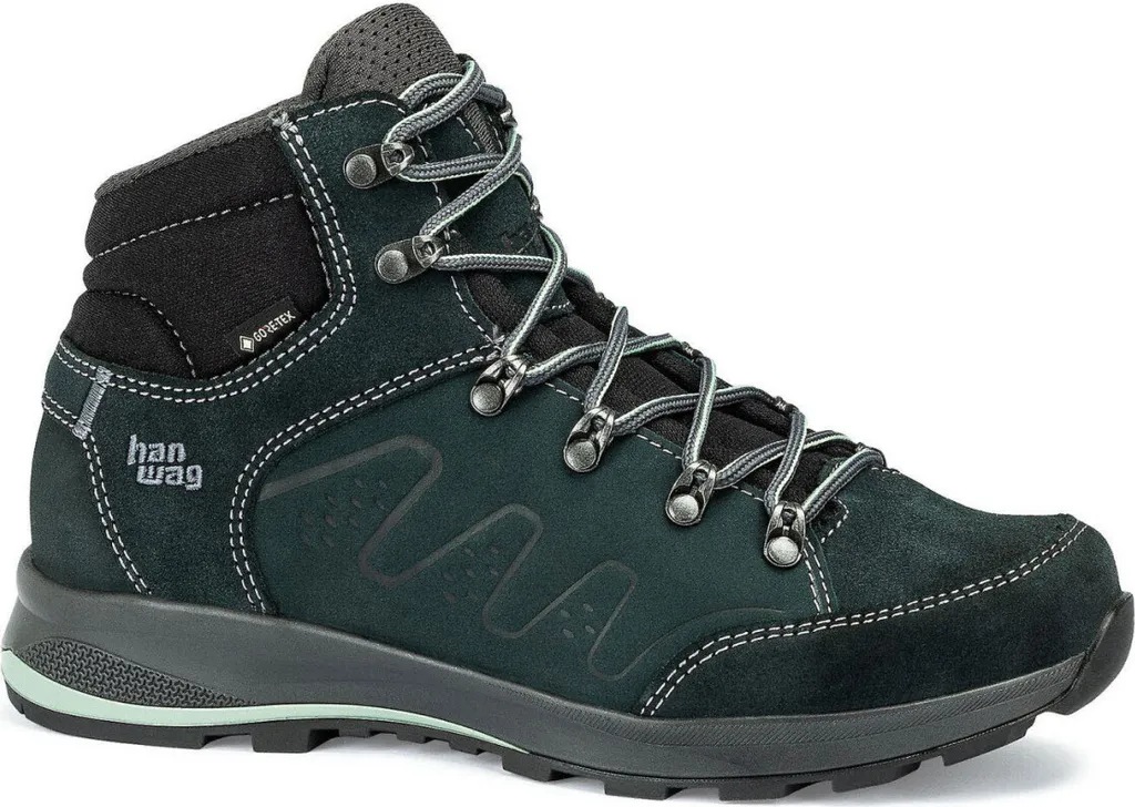 Chaussures de Marche HANWAG Torsby Lady Vert 37,5 - Cuir et Gore-Tex