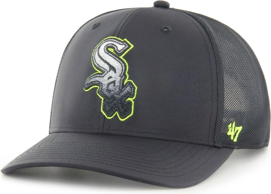 47 Brand Snapback Trucker Cap - VOLCANIC Chicago White Sox