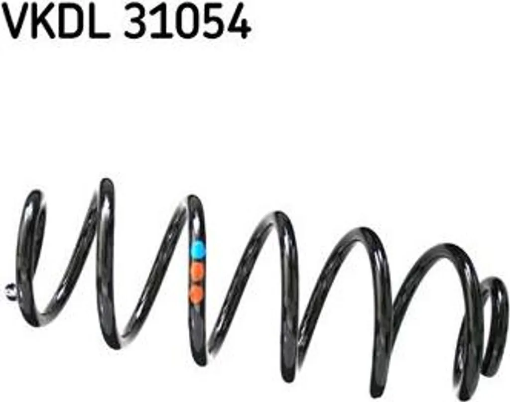 Ressort de suspension hélicoïdal SKF pour Volkswagen Golf 6 et Scirocco