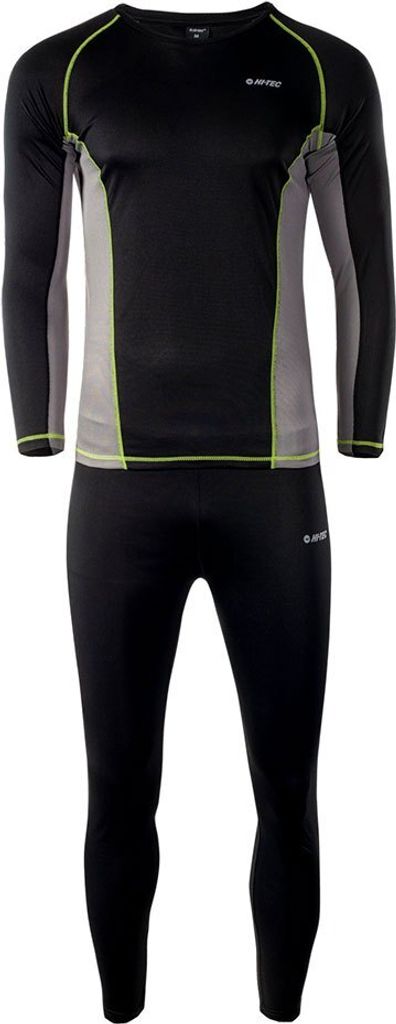 Hi-Tec - "Kamo" Thermo-Unterwäsche-Set für Herren PP15701 (XL) (Schwarz)