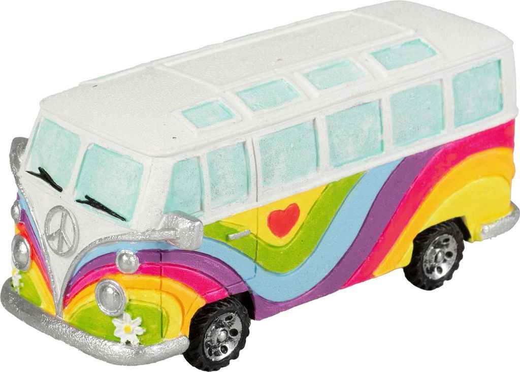 Aqua Della Décoration d'aquarium Hippie Van Image du produit 
