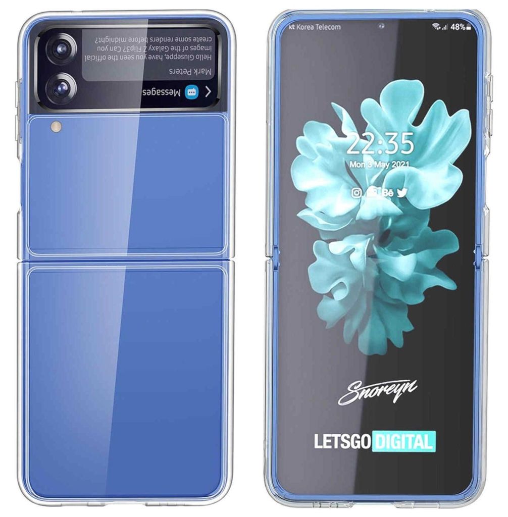Für Samsung Galaxy Z Flip4 5G Kunststoff / Silikon Case TPU Produktbild 