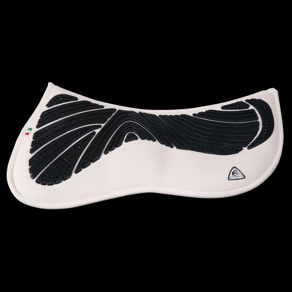 Acavallo Gel & Memory Foam Half Pad - weiß, Größe:M