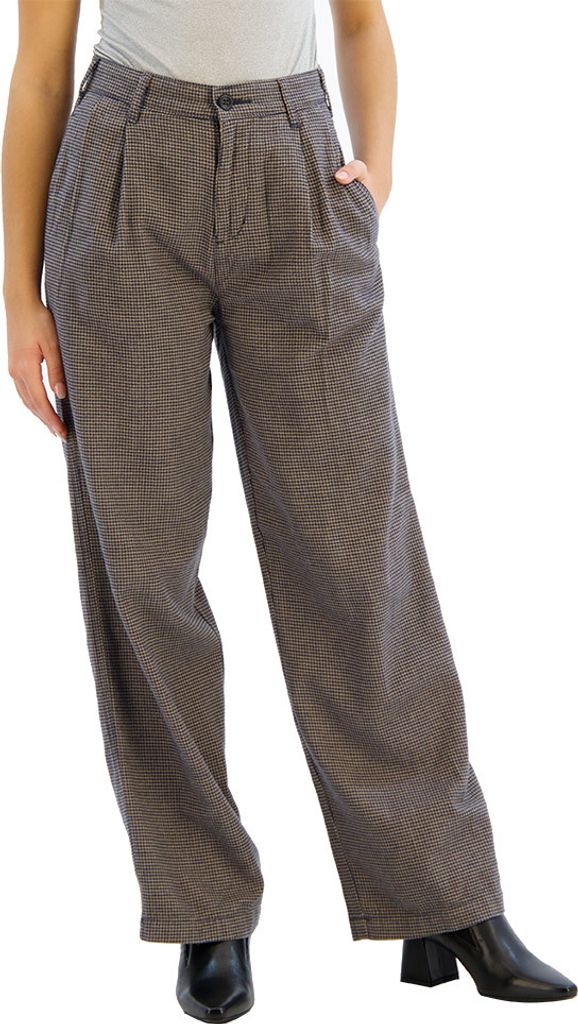 Dockers Original Pleated High Wide Hosen Grau 29 Frau Grau 29