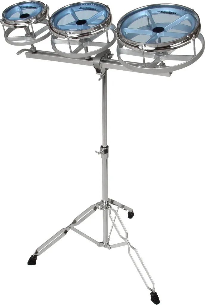 Batterie de Rototoms Proline - Set de 3 Percussions avec Stand Réglable