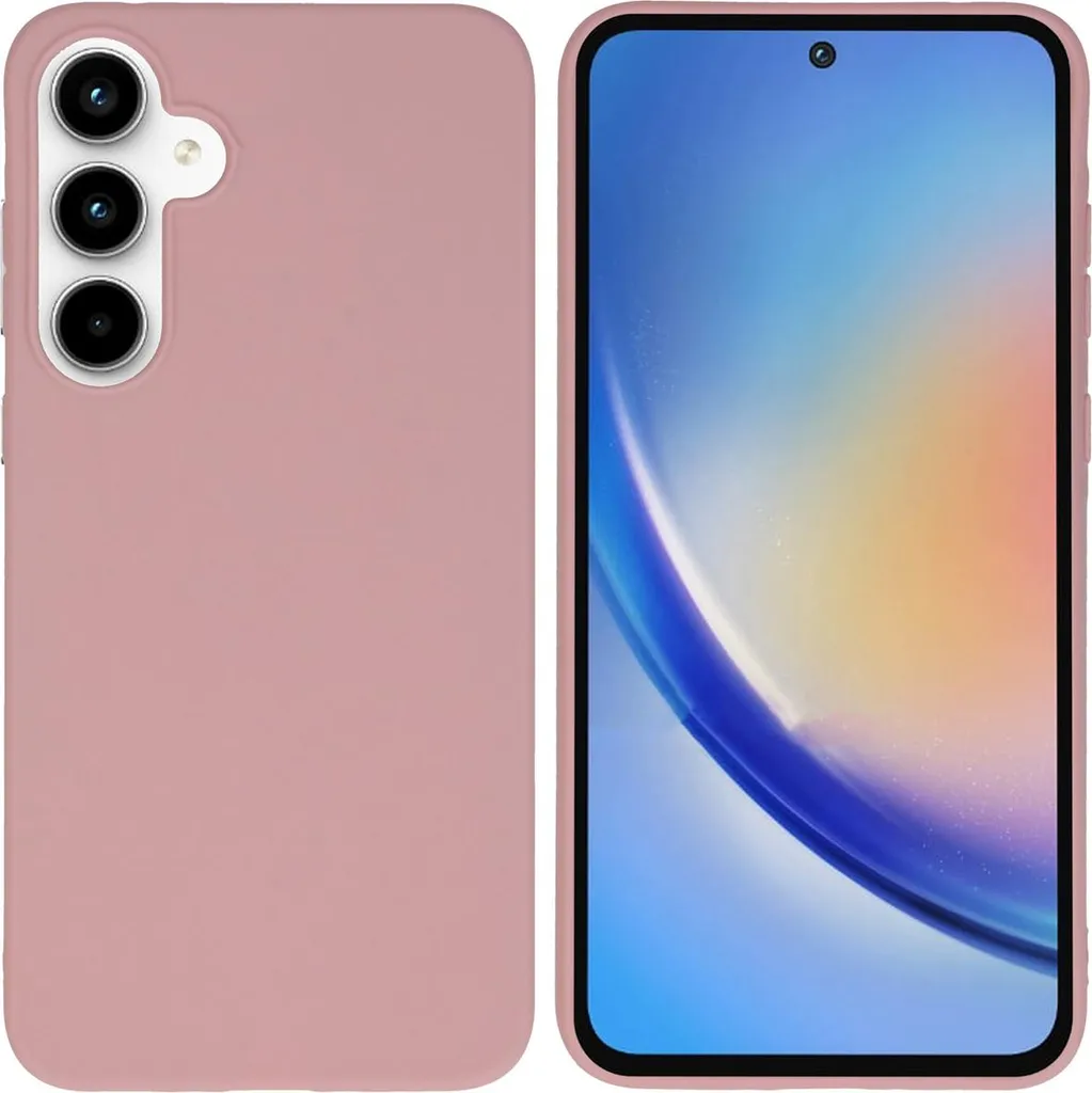 Custodia colorata in TPU imoshion per Samsung Galaxy A35 - Rosa antico