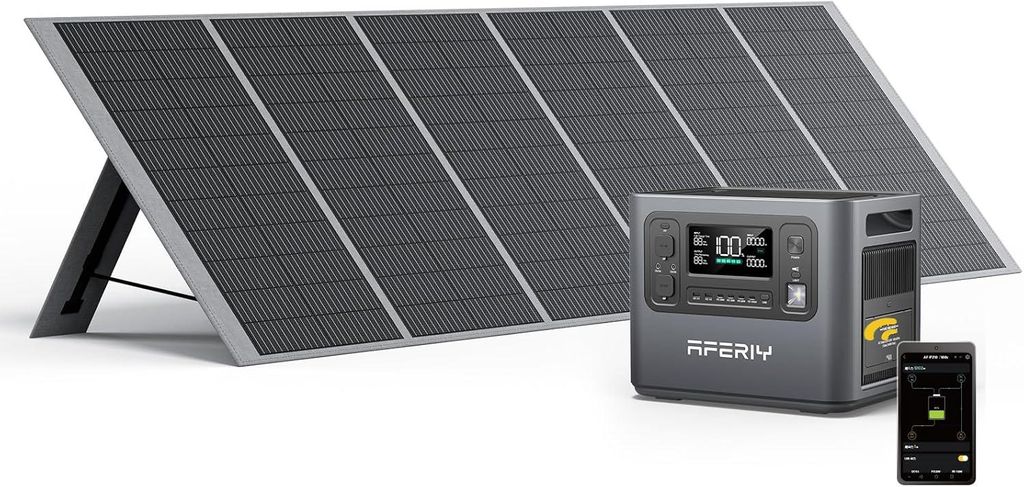 Przenośna elektrownia AFERIY P210 | 2400W 2048Wh+400W*1 Zdjęcie produktu 