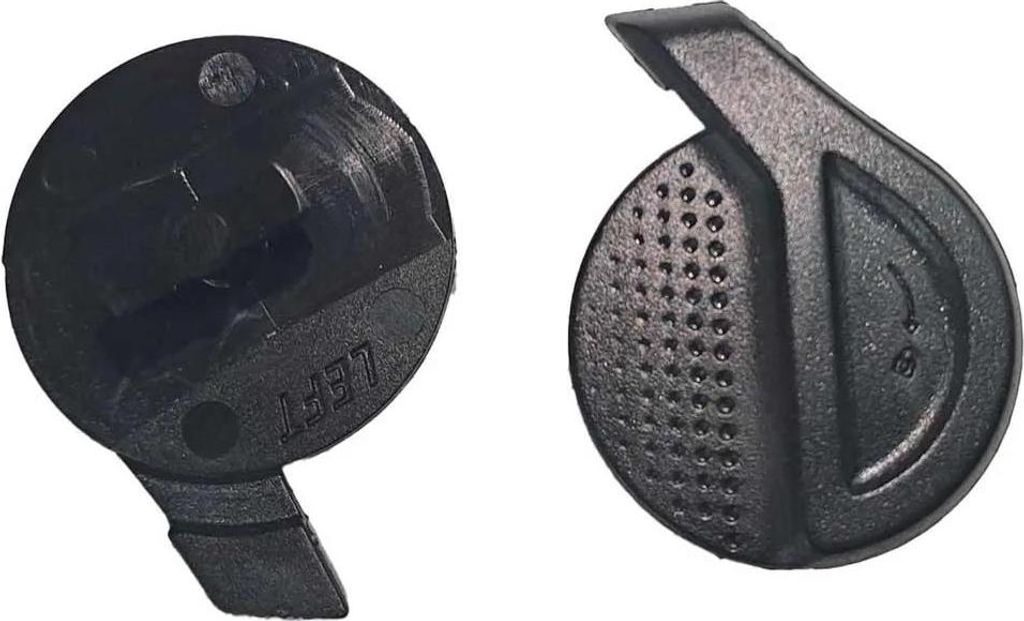 Leatt Adv 8.5/9.5 Helmschirm-schrauben Silber Silber One Size