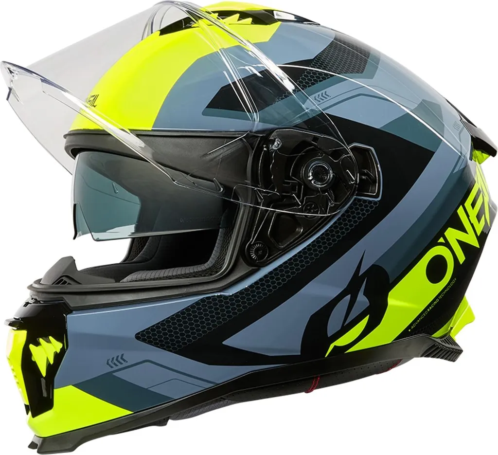 Casque intégral O'Neal Challenger Exo bleu XS pour moto de route