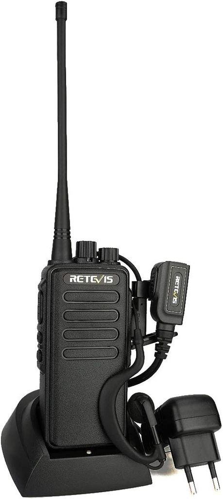 Retevis RT1 walkie-talkie, zasięg 10 km z zestawem Zdjęcie produktu 