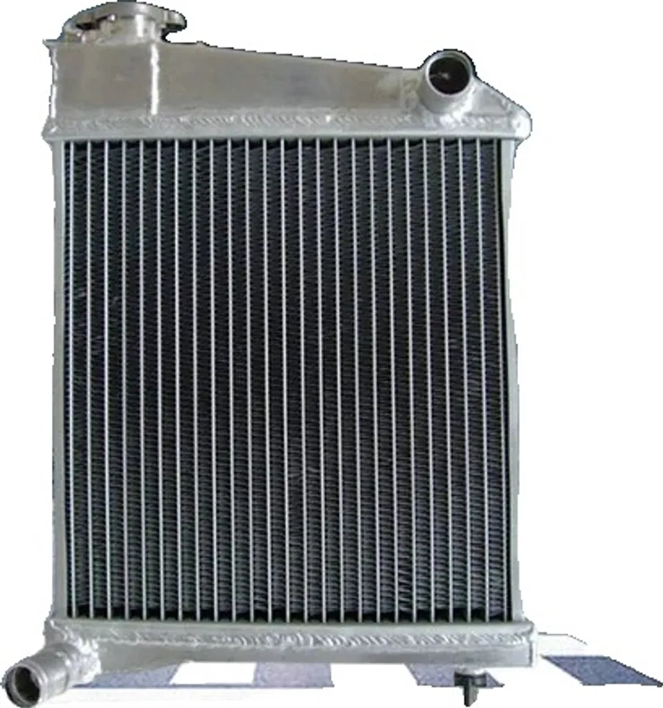 Radiatore in alluminio per Austin Rover Mini Cooper e Morris, design a due file, lavorazione di alta qualità, perfetta vestibilità