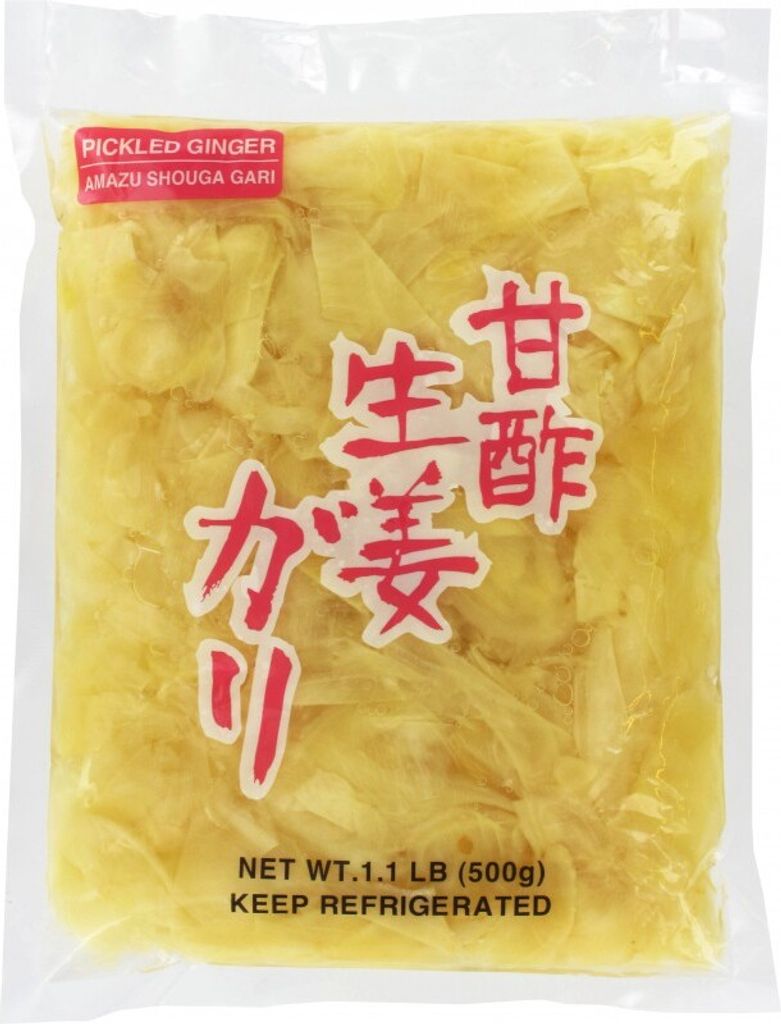 Ingwerscheiben WEIß 750g/ 500g ATG | Sushi Ingwer | eingelegter Ingwer