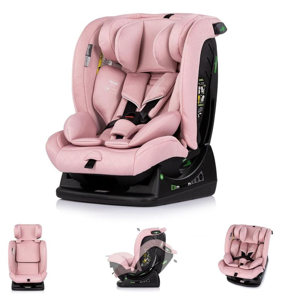 CHIPOLINO Autositz Aviato i-Size 40-150 cm Rosa Marshmallow Produktbild 