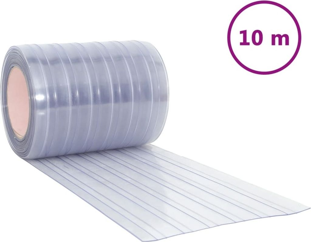Türvorhang Transparent 300x2,6 mm 10 m PVC