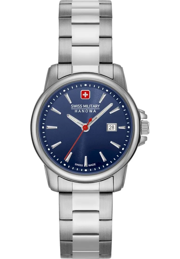 Montre Femme en Acier Swiss Military Hanowa Swiss Recruit Lady II Argent