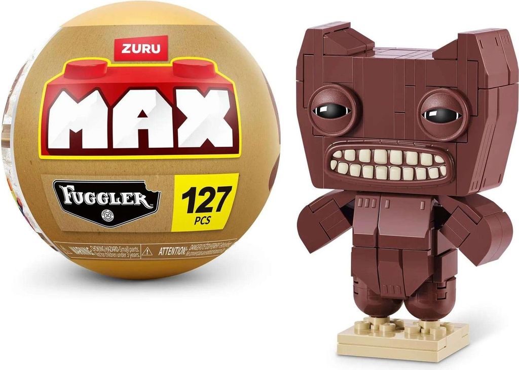 MAX Build more Premium Fugglers Klemmbausteine Sammlung (Squidge), Bausteine, 8 Jahr(e), Kunststoff, 167 Stück(e), 197 g