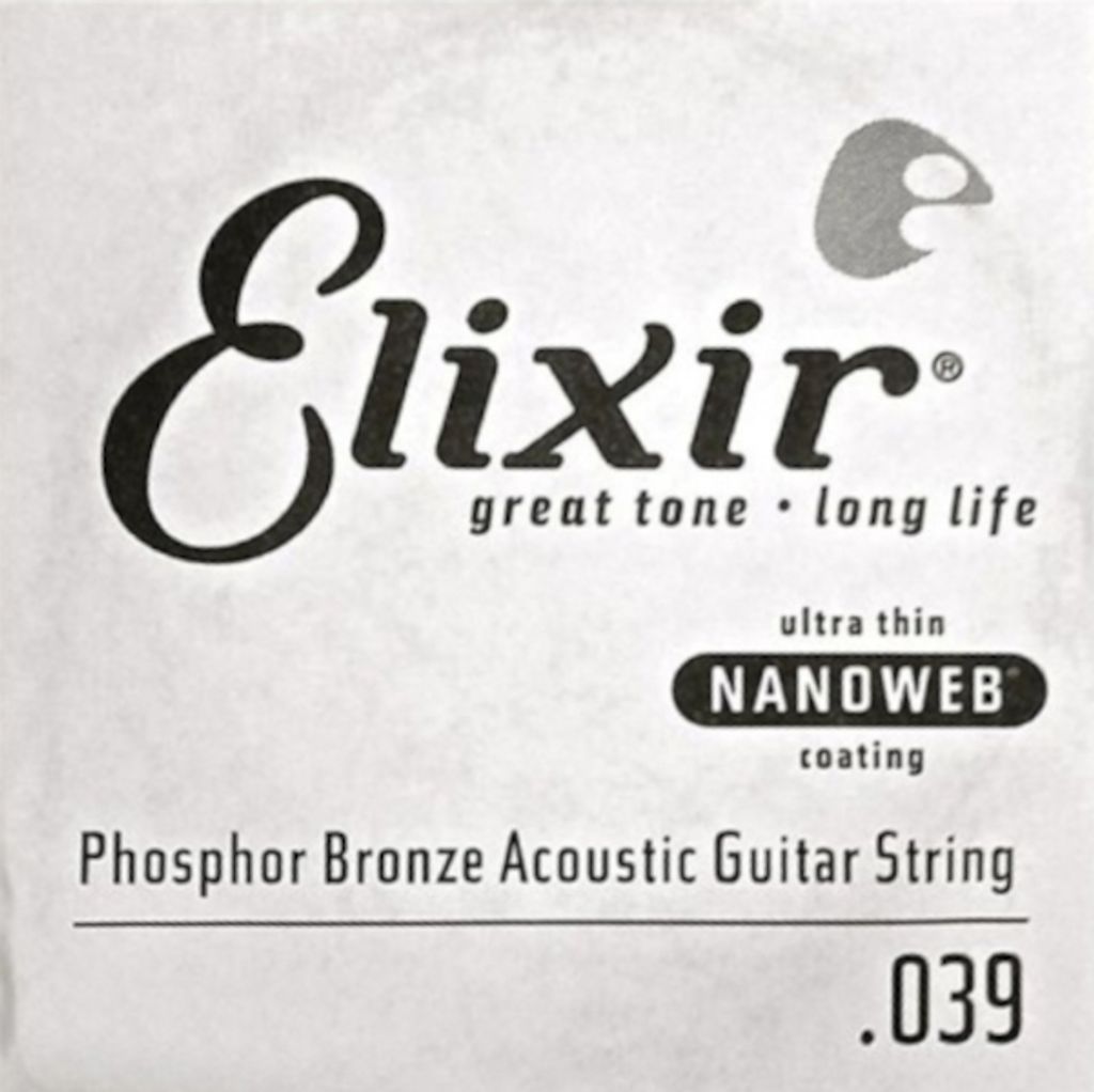 Elixir 14139 Nanoweb Phosphor Bronze - Einzelsaite 039 Produktbild 