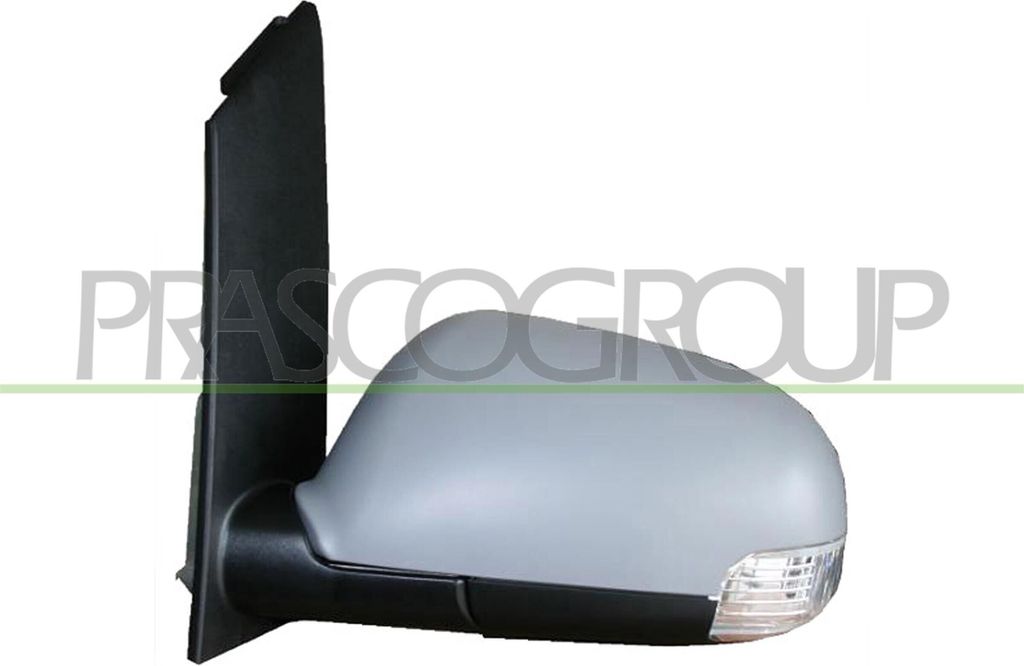 PRASCO VG7157314 Außenspiegel Seitenspiegel Links für VW TOURAN (1T1, 1T2) Beheizt Grundiert Elektrisch