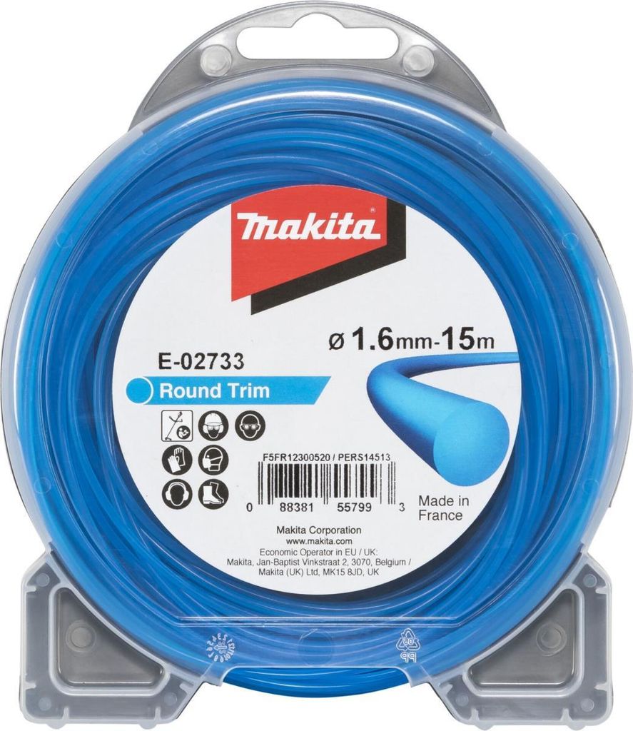 Makita E-02733 Mähfaden rund 1,6mmx15m Produktbild 