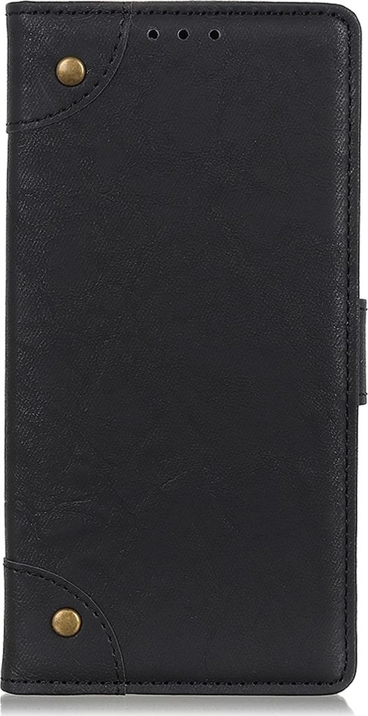 Mobigear Ranch Xiaomi Redmi 9A Hülle Klapphülle Geldbörse - Schwarz