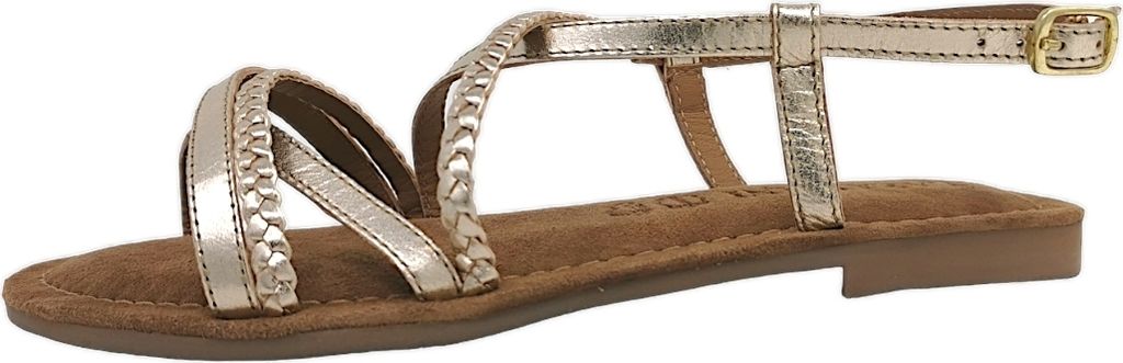 Lazamani Sandale Gold in Gr. 41