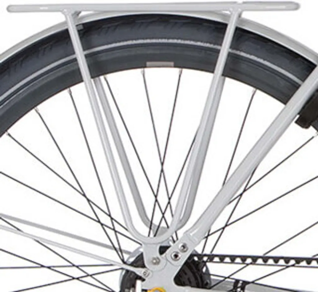 Cortina Speed 8 Achterdrager Ice Ball Bianco - Ricambio Bici 28"