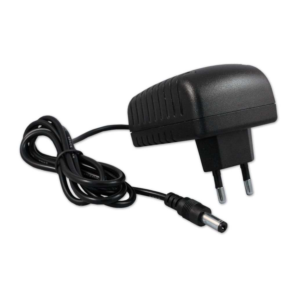 MasterLED LED Trafo Steckernetzteil 24V DC 24W 1A Schaltnetzteil mit DC Stecker 5,5/2,1mm Schwarz