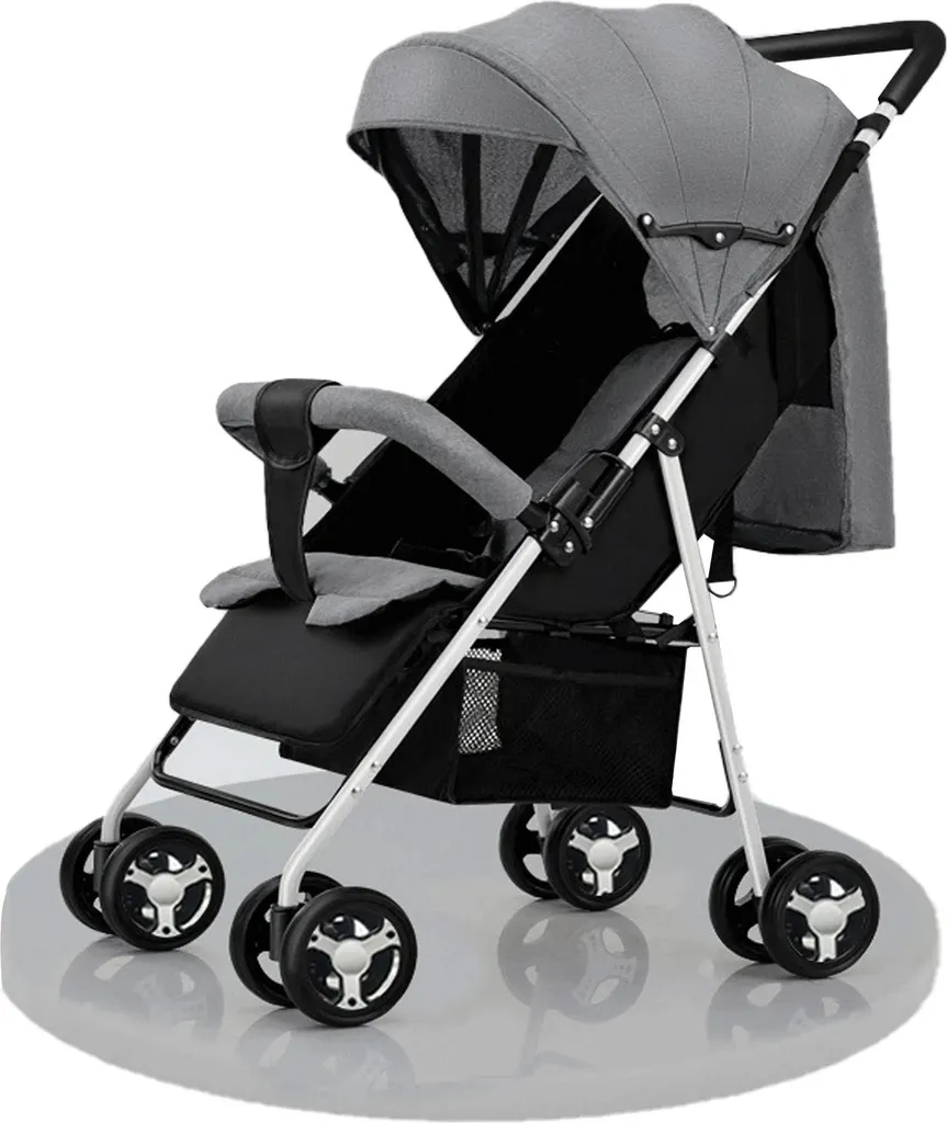 Poussette bébé système de voyage Highland Design B013-LIGHTGREY