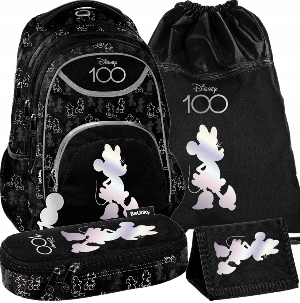 Zaino scolastico Minnie Mouse a 4 scomparti - Zaino Minnie Immagine del prodotto 