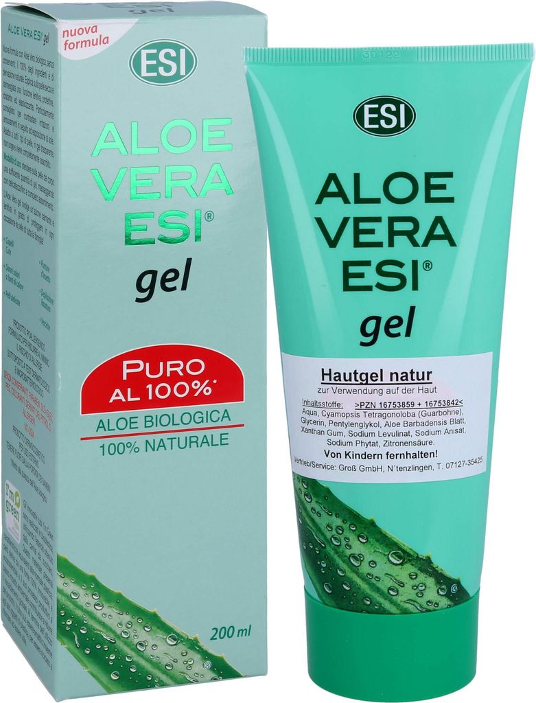 Aloe Vera Gel natur Bio 200 ml Bodylotions