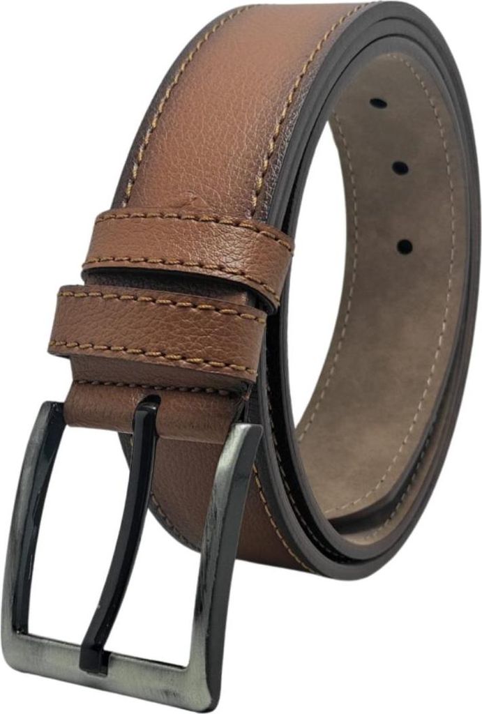 Kunstleder Gürtel Herren 3.8 cm Sportlich, in 6 Größen erhältlich