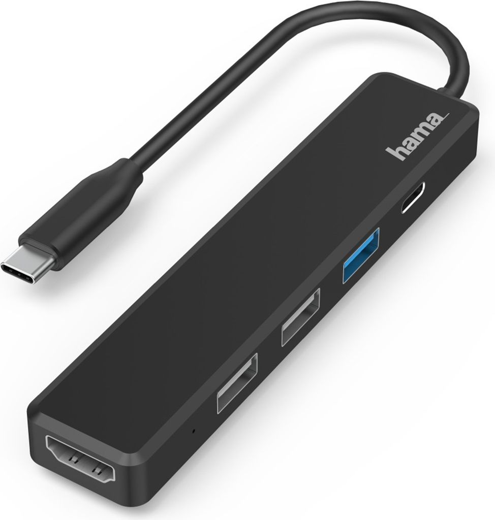 Hama USB-C-Hub Multiport, 5 Ports