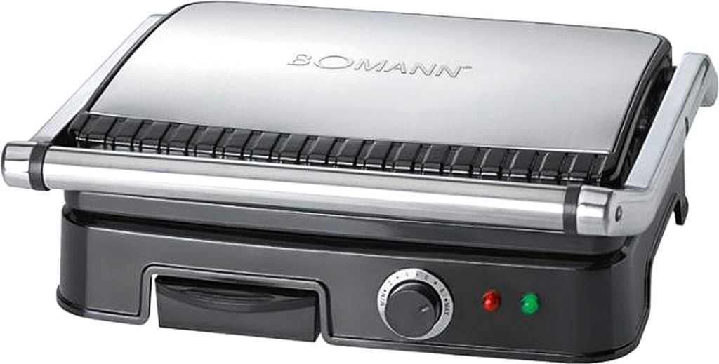 Bomann KG 2242 CB Kontaktgrill Silber Produktbild 
