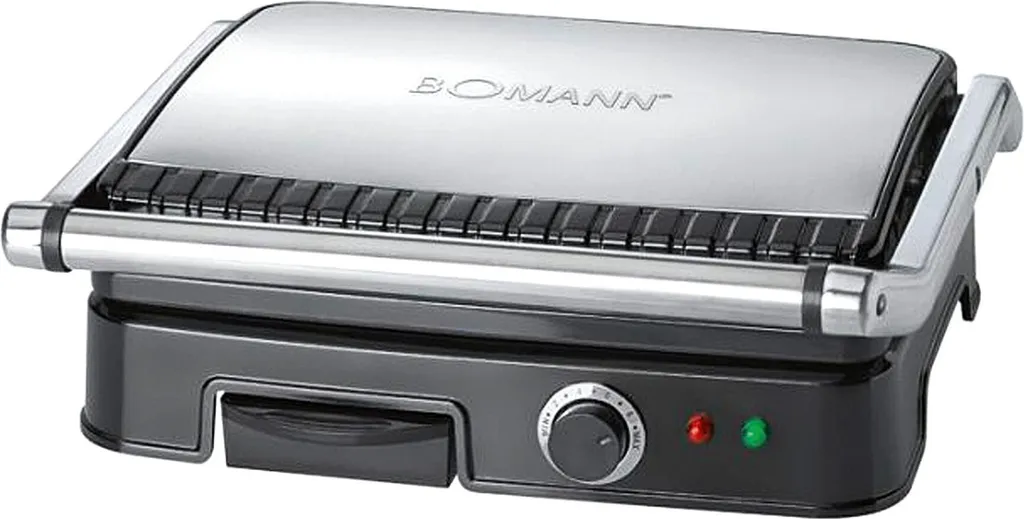 Gril de contact Bomann pour paninis croustillants et viandes grillées