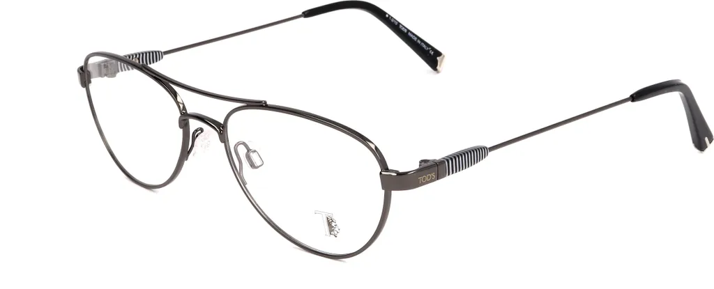 Lunettes de vue légères en métal Tod's TO5006 style chic italien