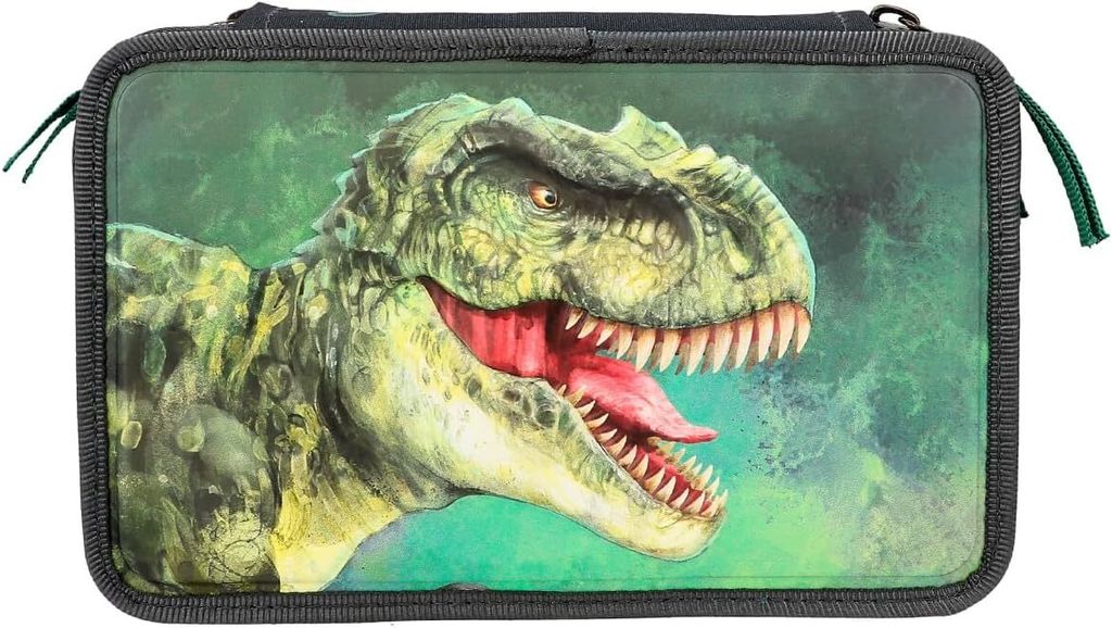 Depesche 12475 Dino World 3 přihrádky. Dinosauří design s Obrázek produktu 