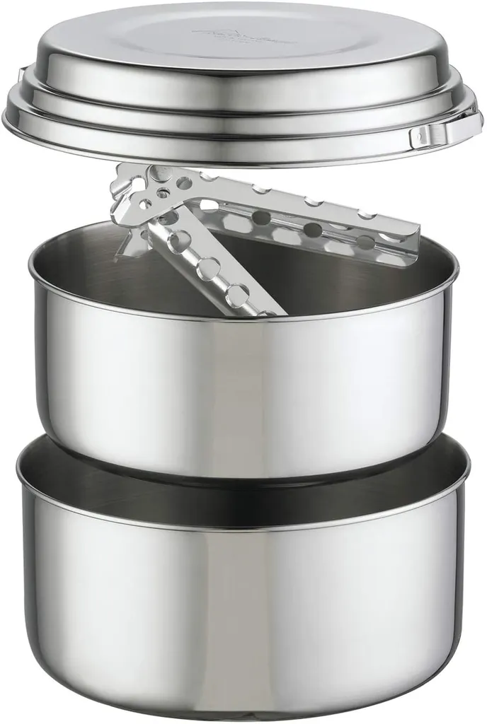 Fini les Casseroles Fragiles : Optez pour le Set MSR Alpine 2 en Acier