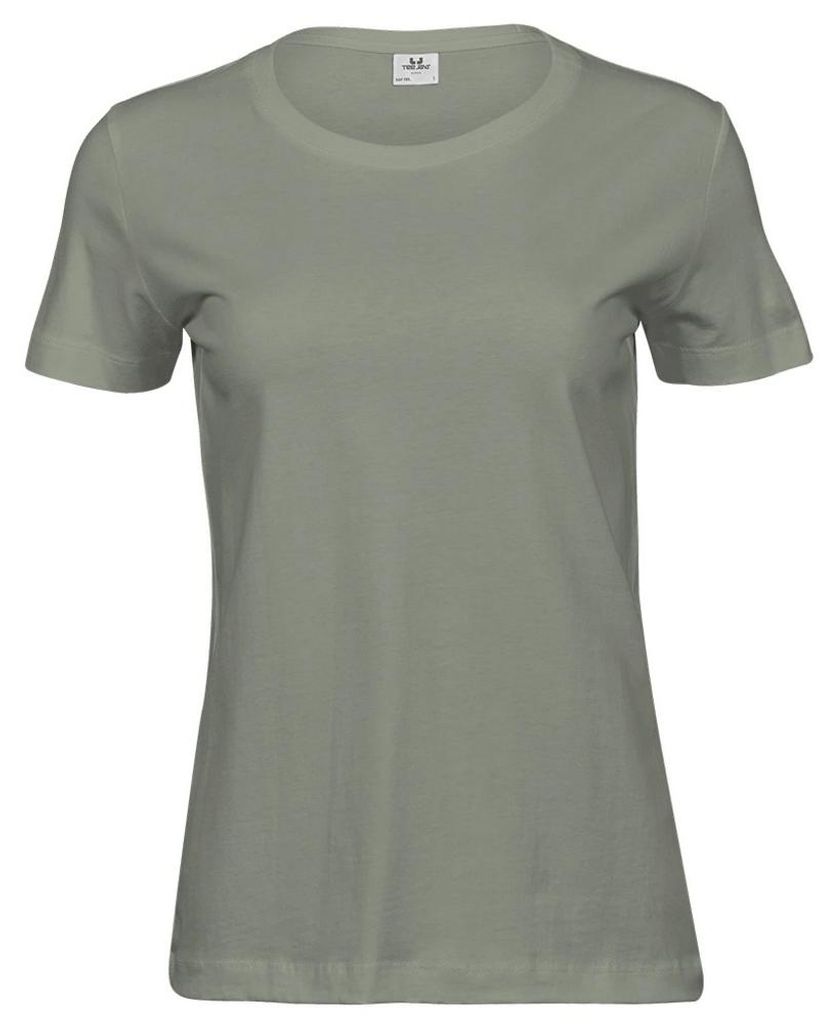 Tee Jays Damen T-Shirt Sof, kurzärmlig PC3425 (L) (Salbei)