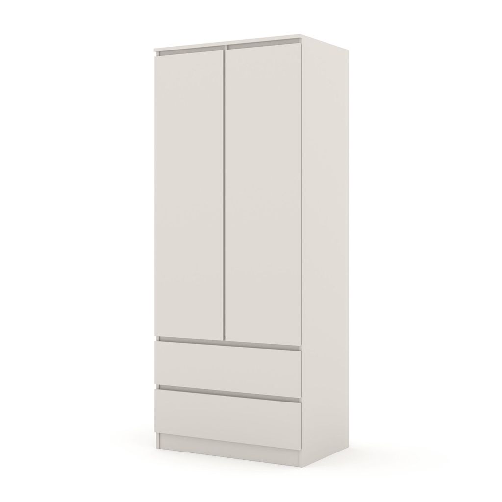 Kleiderschrank MAJA 80 cm KASCHMIR Funktionaler Schrank mit Produktbild 