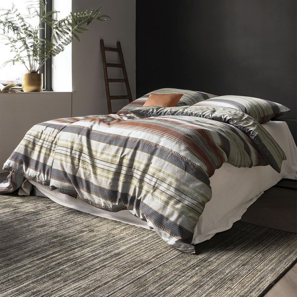Irisette Mako-Satin Bettwäsche Tokio 8562 grau 135x200 cm + Produktbild 