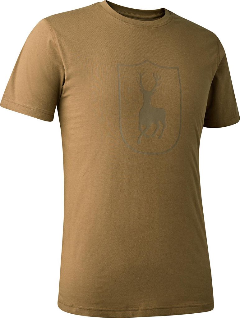 Deerhunter Logo T-Shirt Herren (Butternut) Größe L