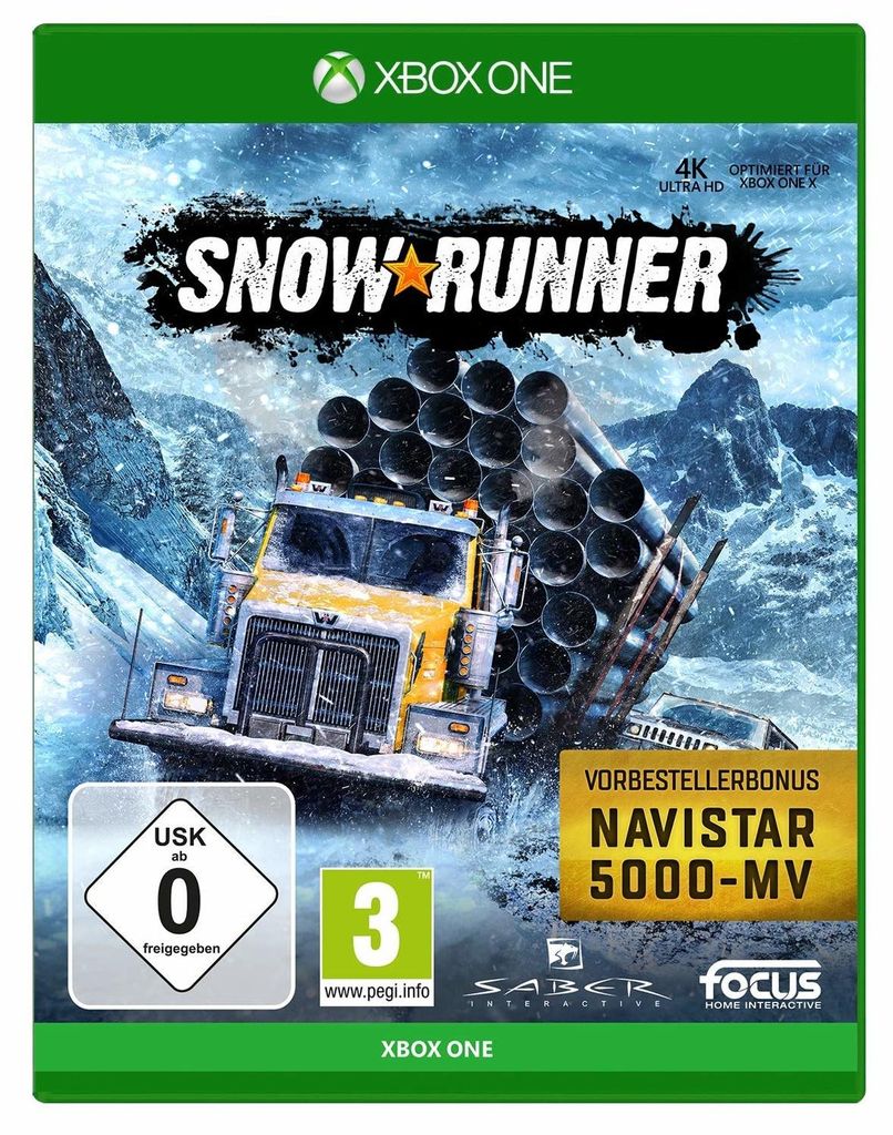 Astragon SnowRunner: Standard Edition, Xbox One, Xbox One, Produktbild 