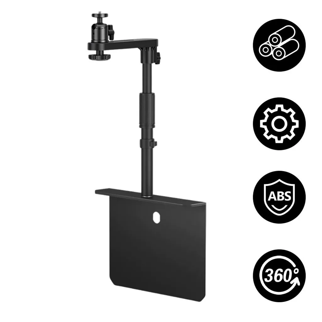 Support Projecteur Stable sans Perçage - Solution Gain de Place Table - 16