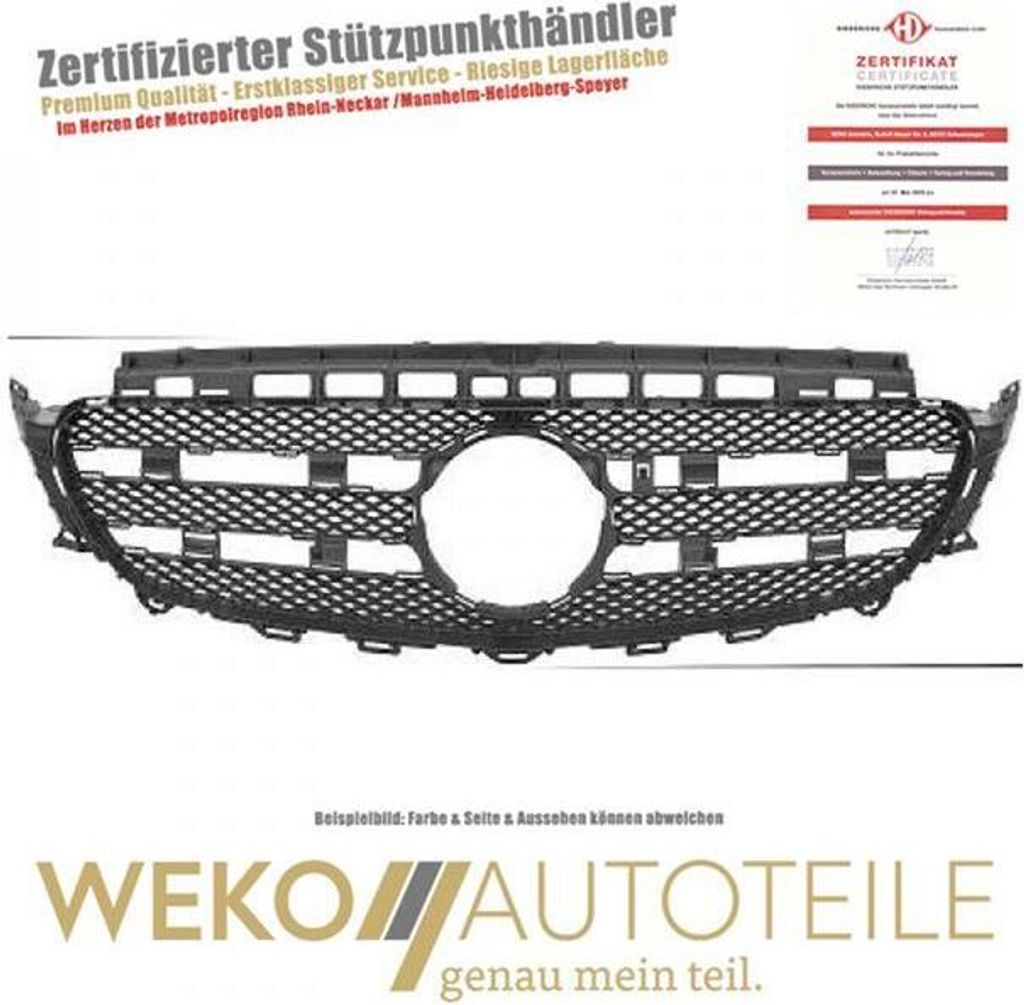 Kühlergitter DIEDERICHS 1618240 für MERCEDES-BENZ