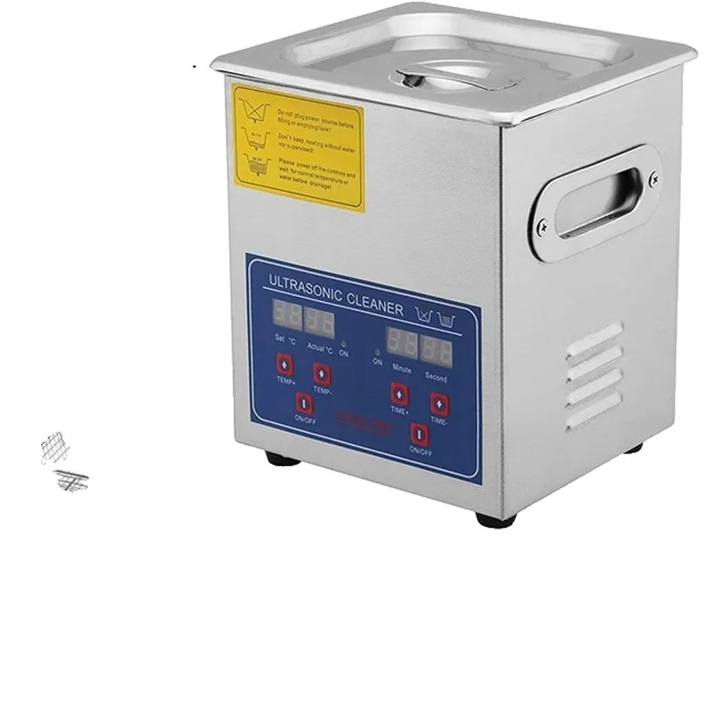 Pulitore a Ultrasuoni Professionale 2L Acciaio Inox - Qualità Italiana